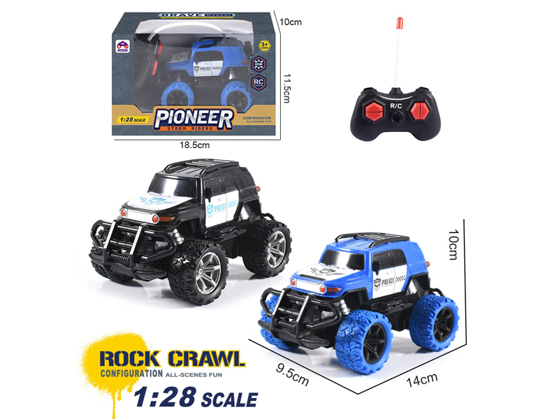 1:28 R/C Toyota Kuluze Police Car