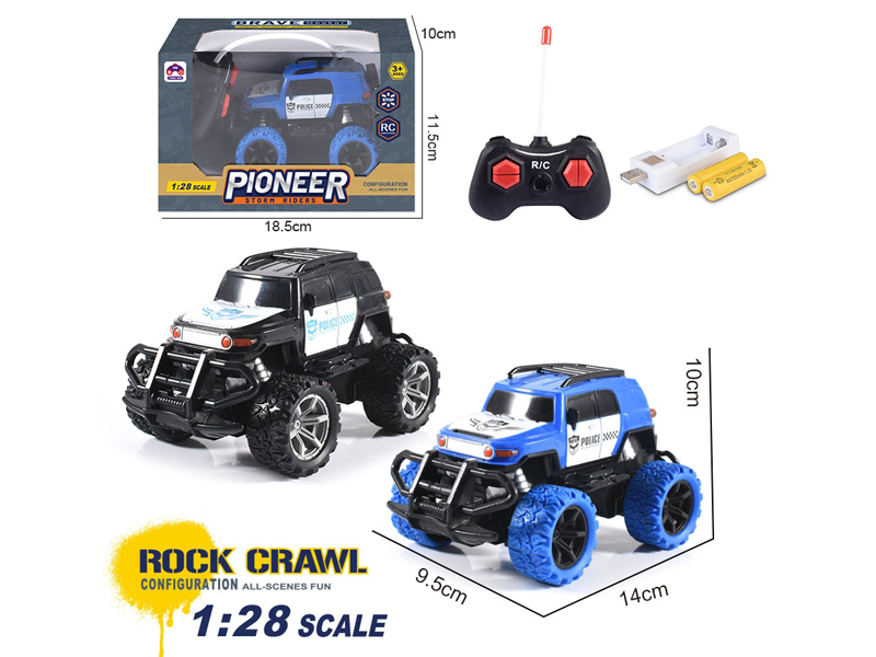 1:28 R/C Toyota Kuluze Police Car