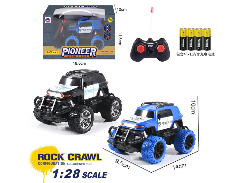 1:28 R/C Toyota Kuluze Police Car