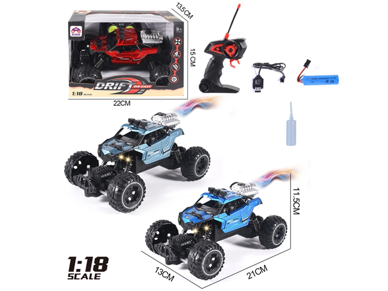 1:18 R/C Spray Rock Climbing Car