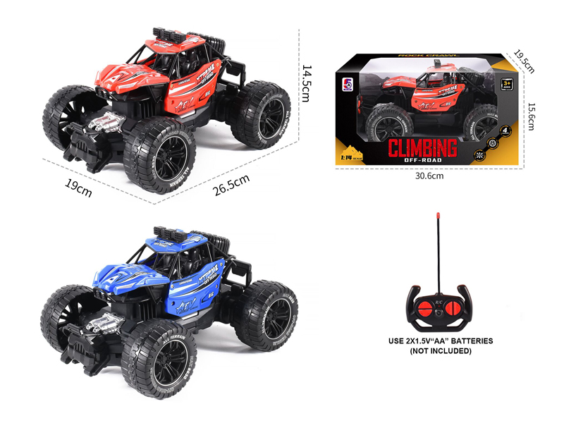 1:14 4CH R/C Night Climbing Vehicle