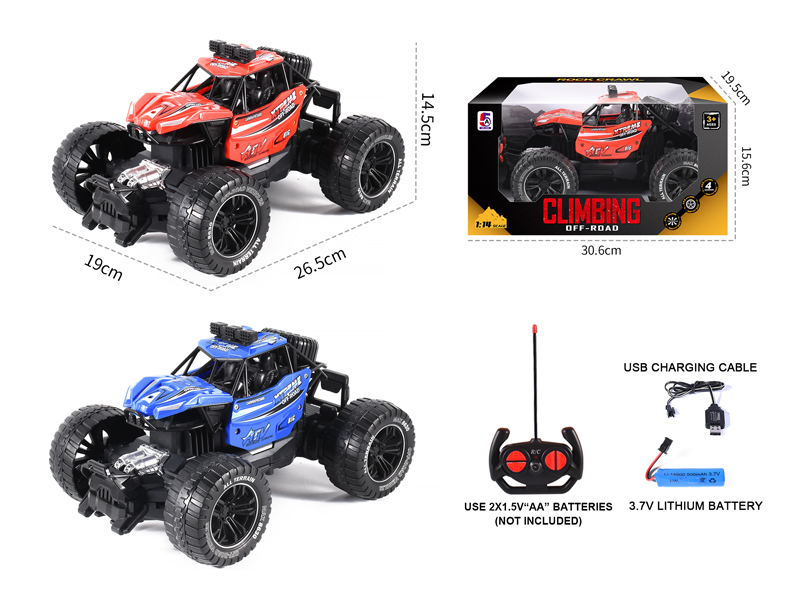1:14 4CH R/C Night Climbing Vehicle