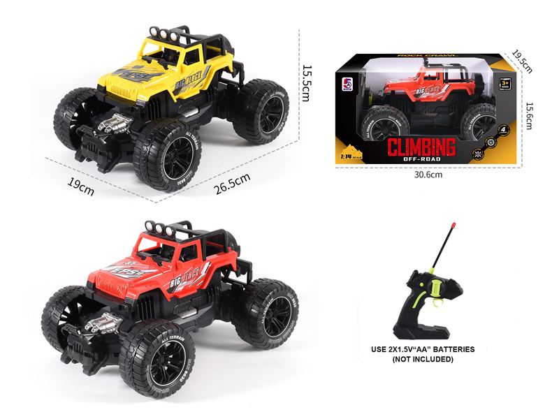 1:14 4CH R/C  Wrangler Climbing Car