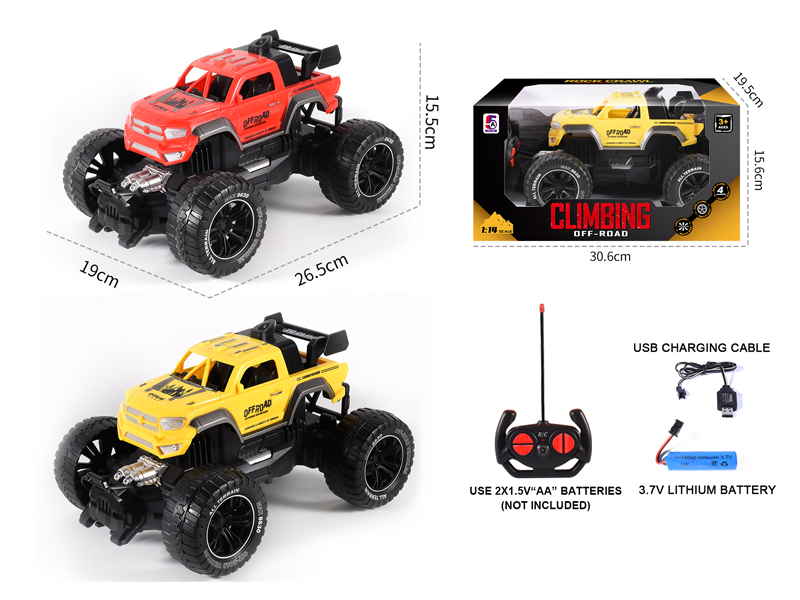 1:14 4CH R/C  Pickup Climbing Car