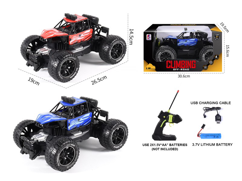 1:14 4CH R/C Night Climbing Vehicle
