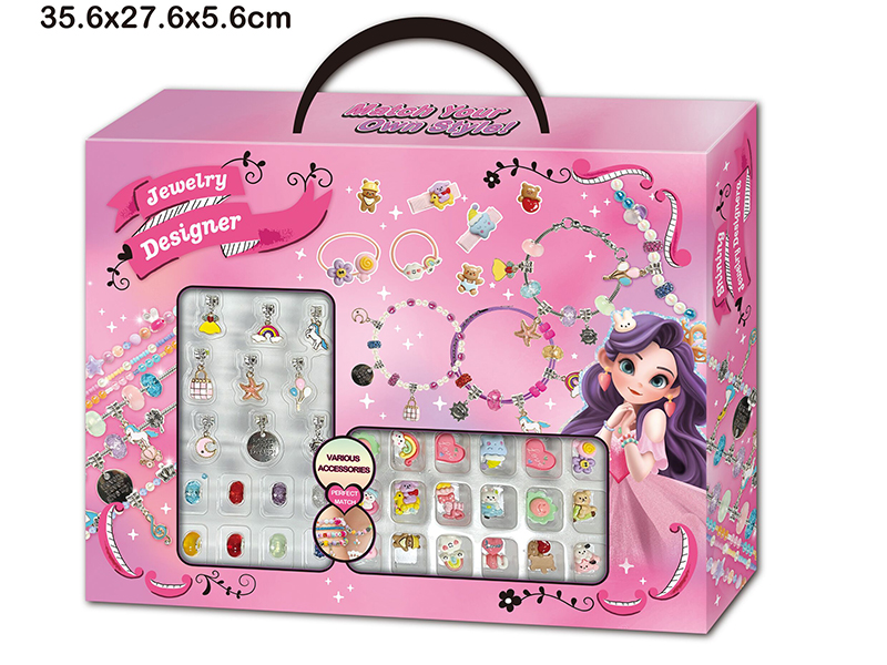 DIY Jewelry + Hair Accessories Set