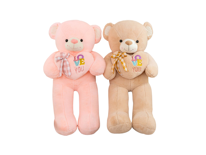80CM Heart Hugging Teddy Bear Plush Doll