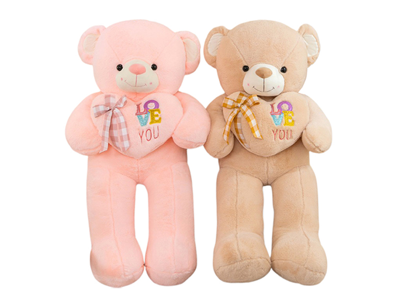 100CM Heart Hugging Teddy Bear Plush Doll