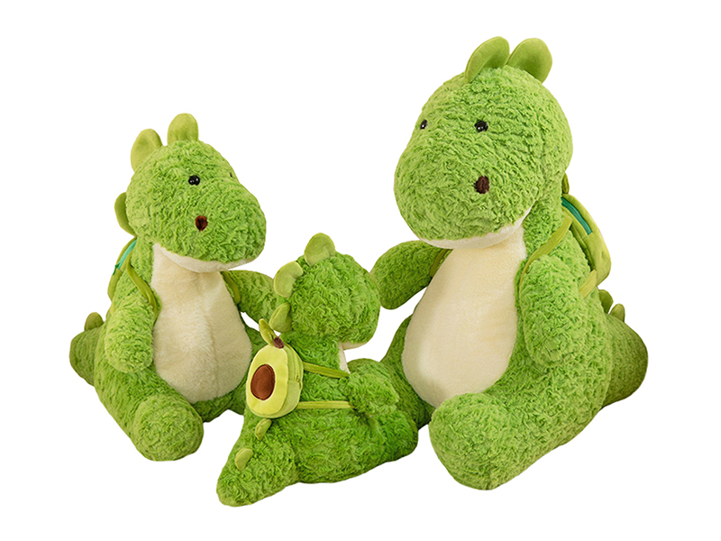 65CM Avocado Backpack Dinosaur Plush Doll