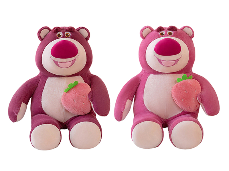 80CM Strawberry Bear Plush Doll