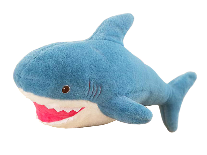 50CM Long Haired Shark Plush Doll