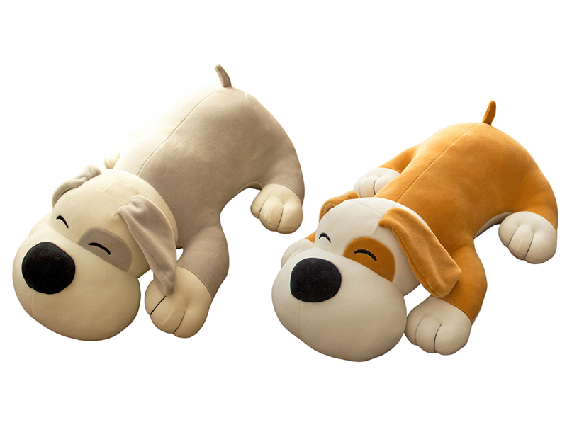 35CM Dog Lying Pillow Plush Doll