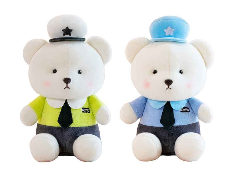 50CM Police Bear Plush Doll