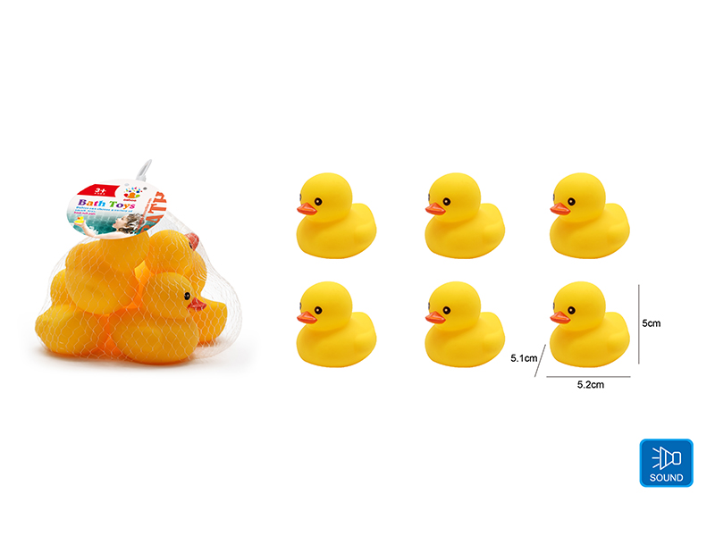 Cute Duck Kids Bath Toy Set 6pcs