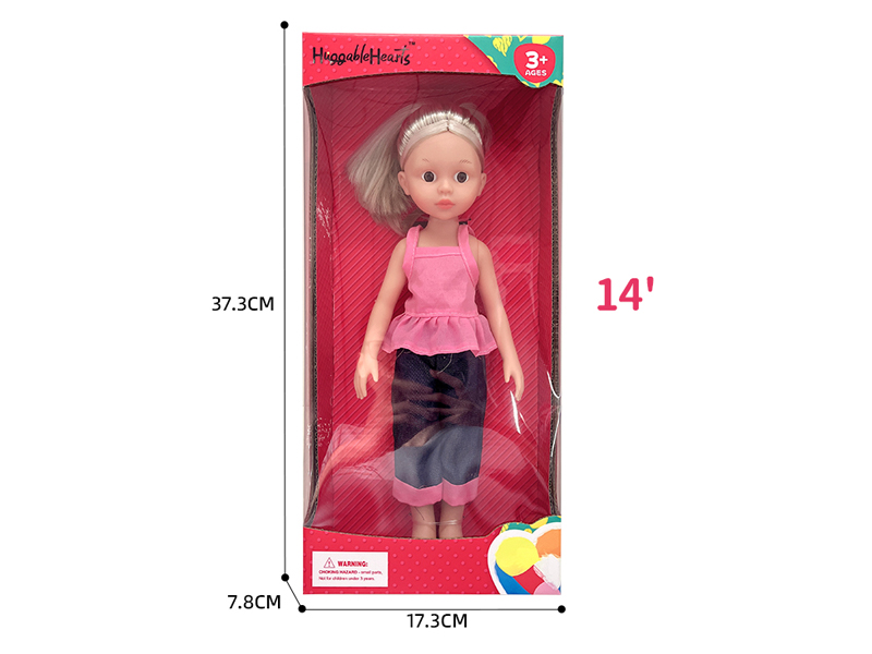 14 Inch Vinyl Salon Doll