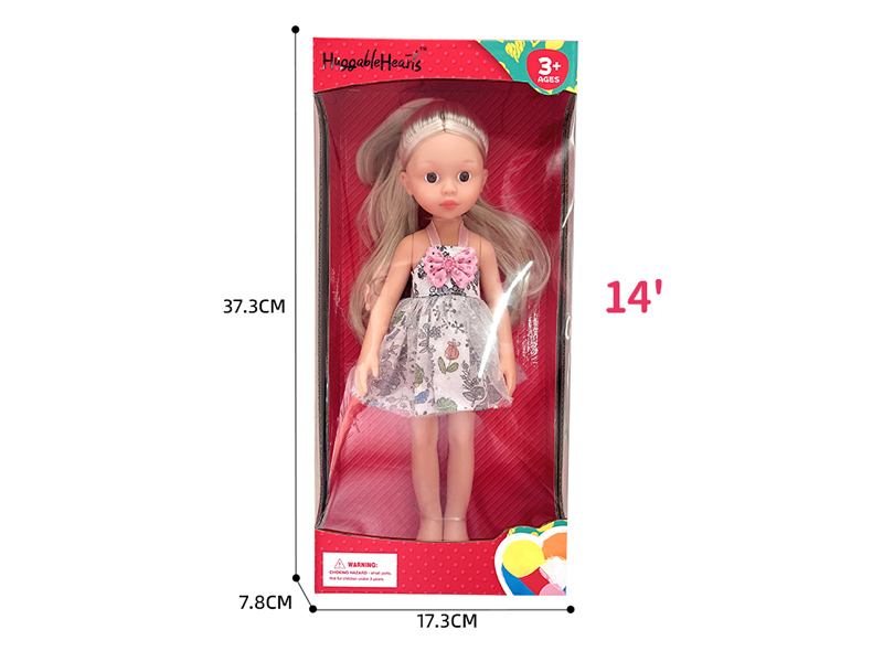 14 Inch Vinyl Salon Doll