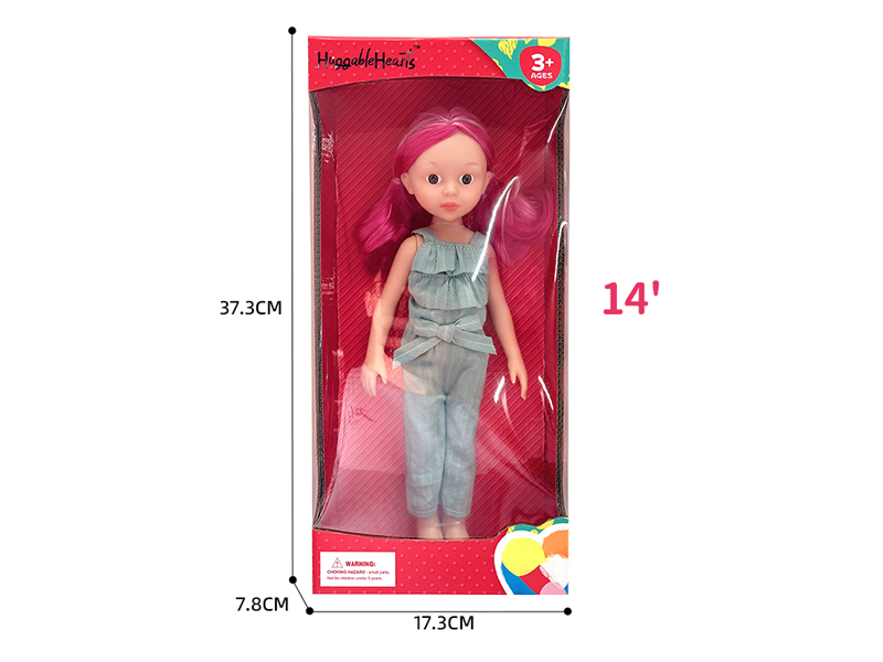 14 Inch Vinyl Salon Doll