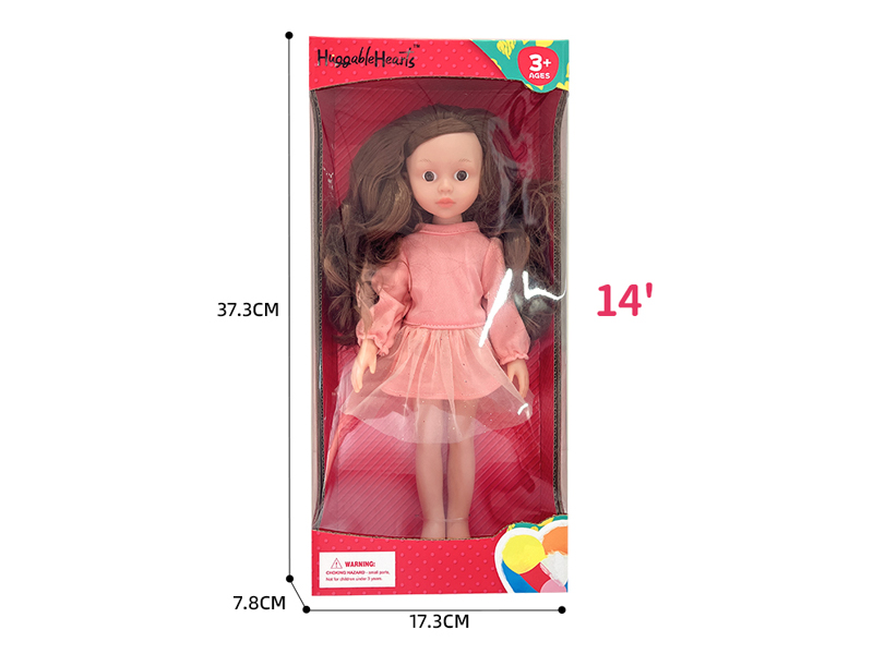 14 Inch Vinyl Salon Doll