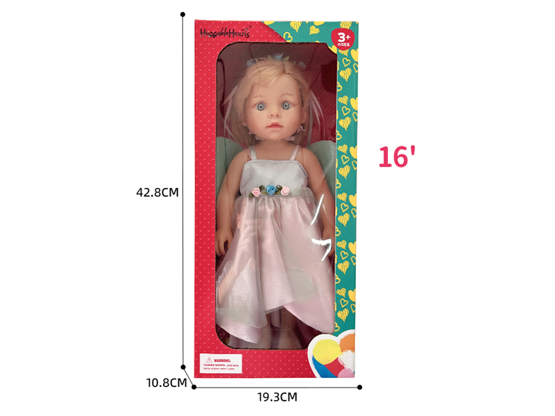 16 Inch Vinyl Salon Doll