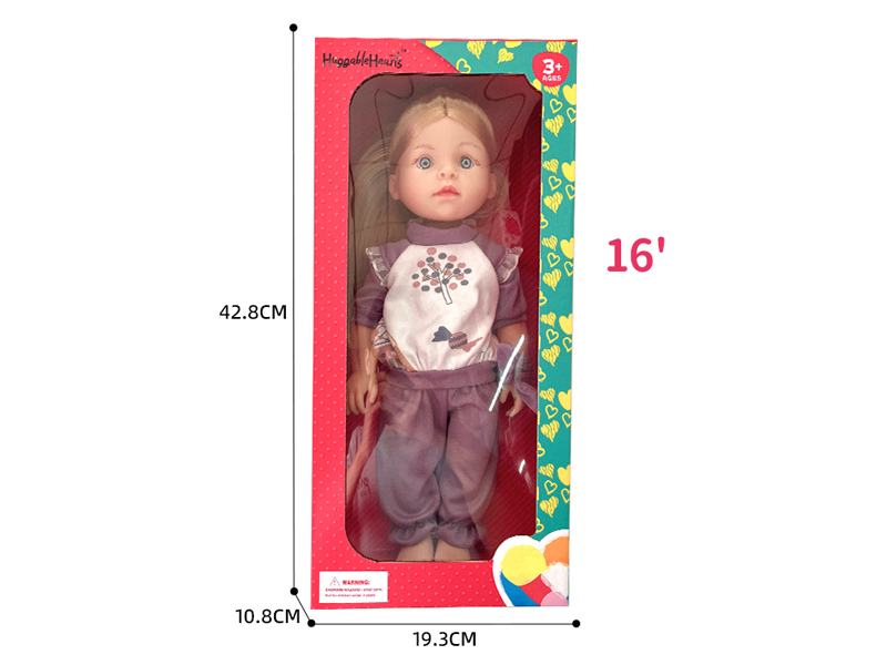 16 Inch Vinyl Salon Doll