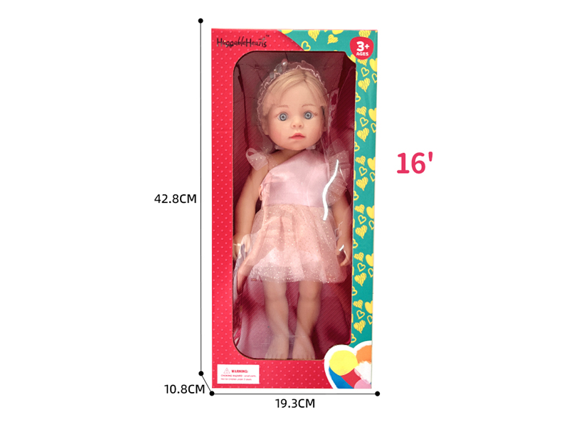 16 Inch Vinyl Salon Doll