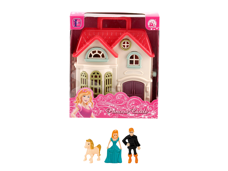 Mini Castle With Music And Light