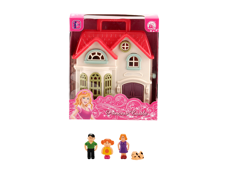 Mini Castle With Music And Light