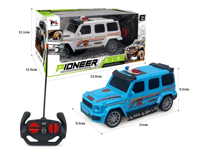 4CH R/C Police Car