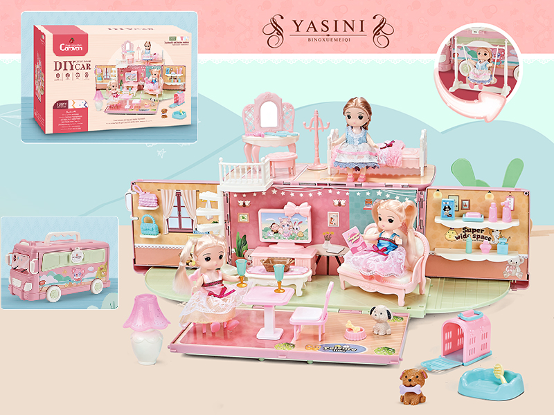 DIY Living Room Storage Car