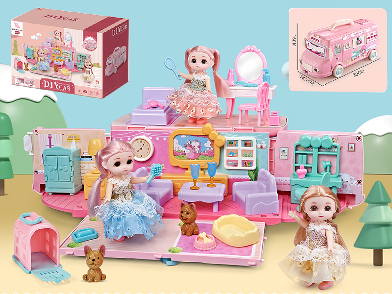 DIY Bedroom Storage Car