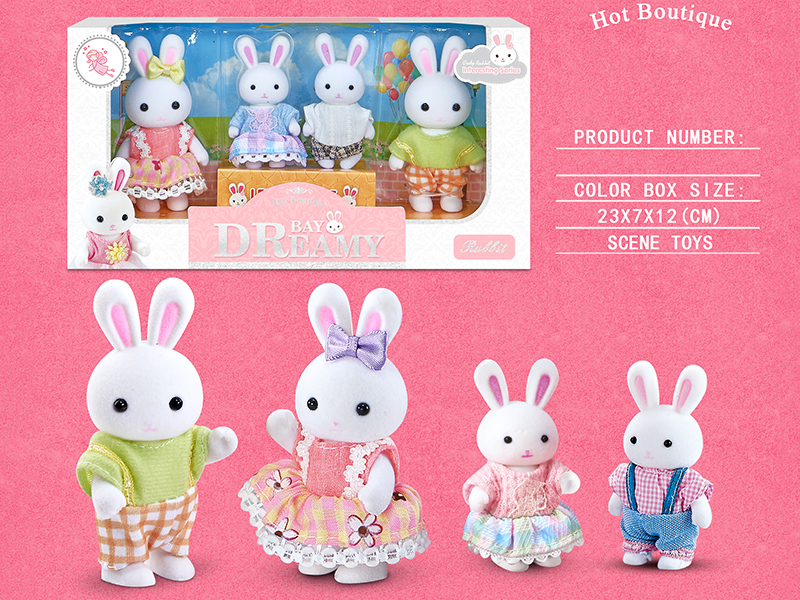 Cady Rabbit Family Set