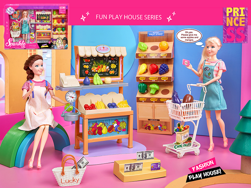 Doll Series Fruit Stand Theme