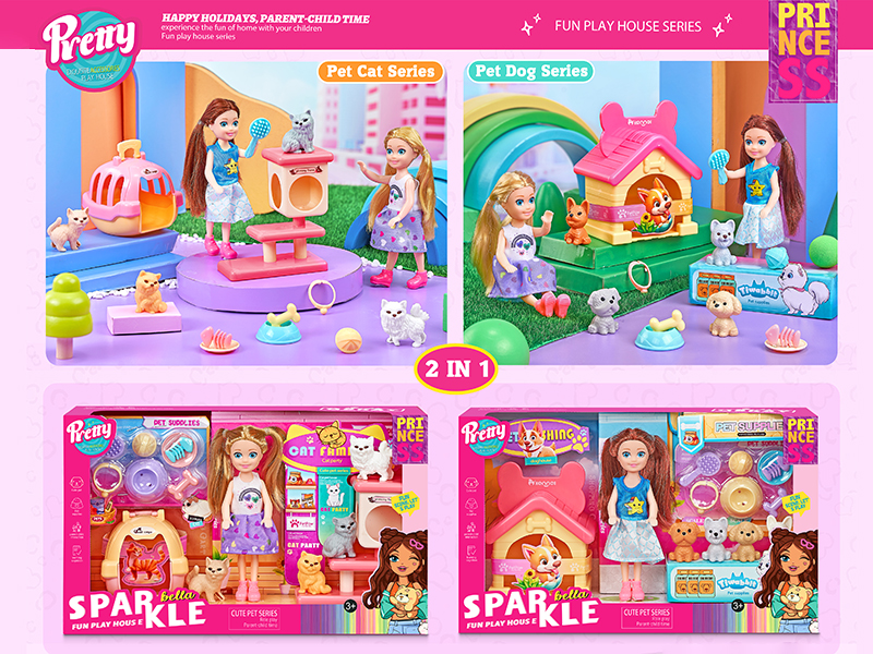 Doll Series Pet Dog/Cat Theme