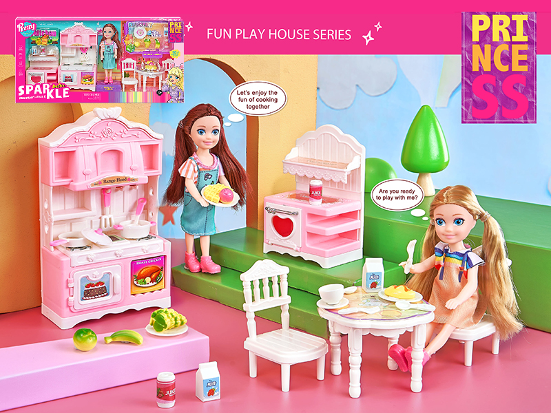 Doll Series Kitchen Theme