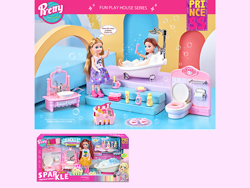 Doll Series Bathroom Theme