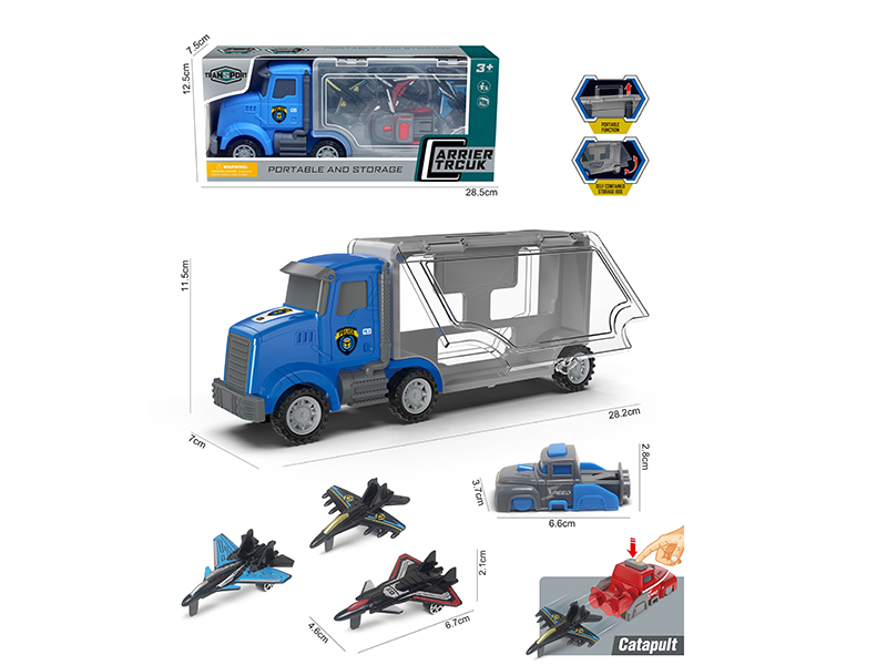 Slide Storage Arrier Truck + 3 Slide Aircraft + Launcher