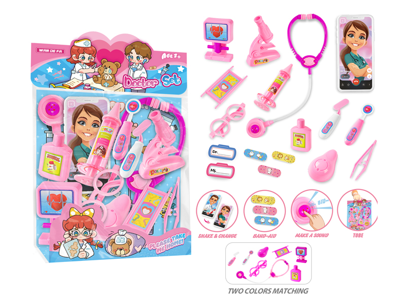 Girl'S Doctor Toy Set