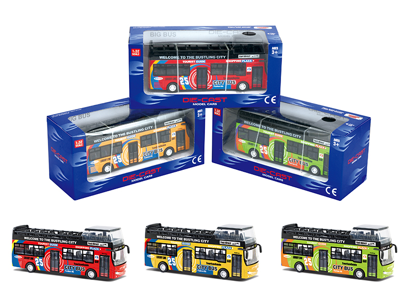 Alloy City Sightseeing Bus