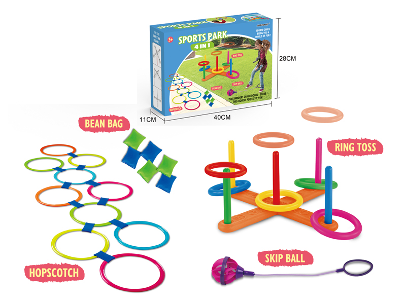 4-In-1 Game Toy Set