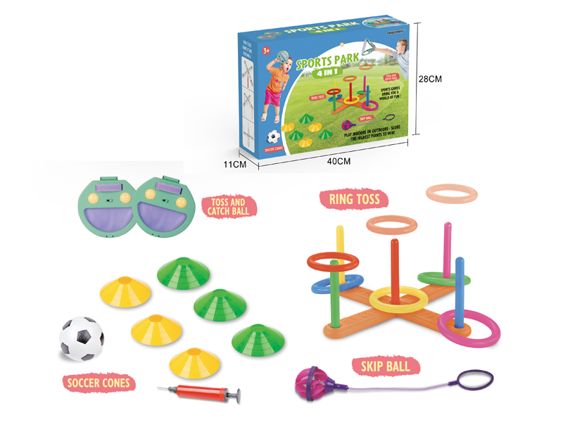 4-In-1 Game Toy Set