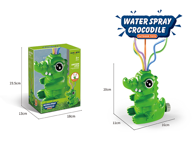 Crocodile Sprinkler Outdoor Toys