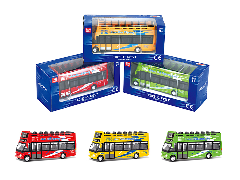 Alloy Double Decker Bus
