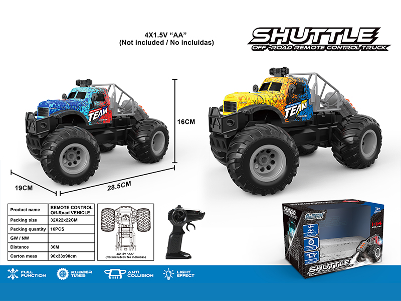 2.4G 5CH R/C High Speed Large Wheel Tractor With Spray