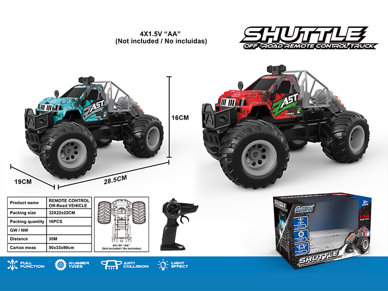 2.4G 5CH R/C High Speed Large Wheel Tractor With Spray