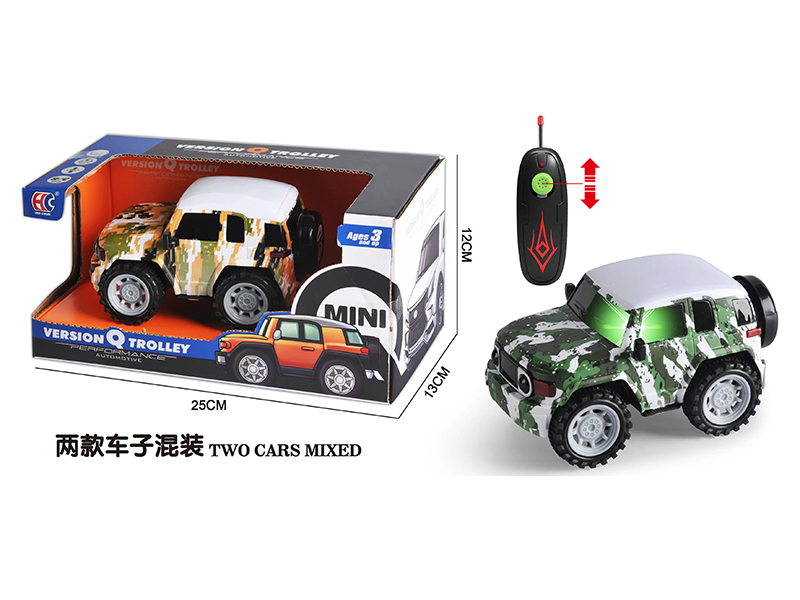 Mini Version Toyota FJ41 2-Channel Remote Control Camouflage Car