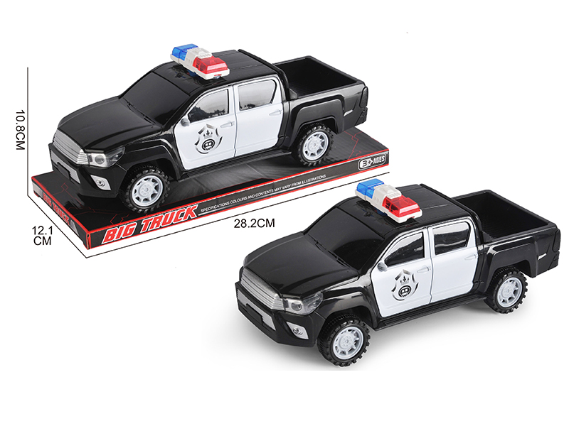 1:16 Hilux Friction Pickup Police Car