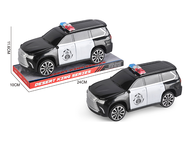 1:18 Lexus 570 Friction Police Car