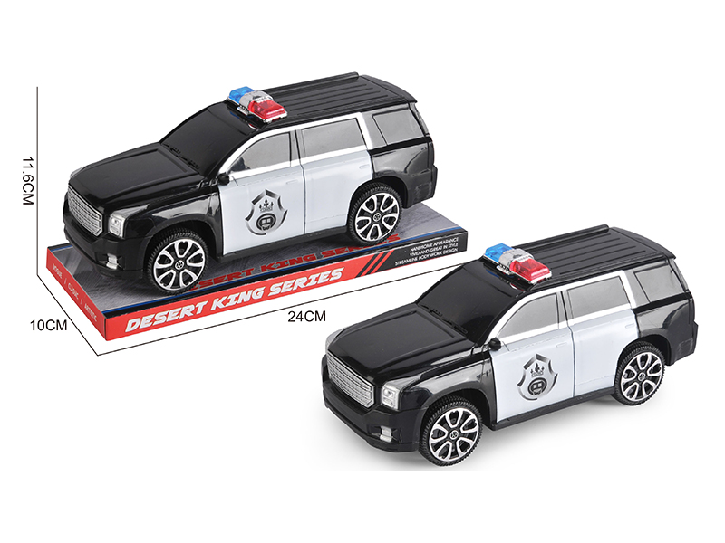 1:18 GMC Friction Police Car