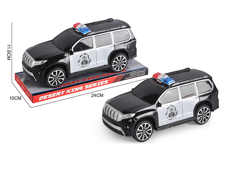 1:18 Prado Friction Police Car