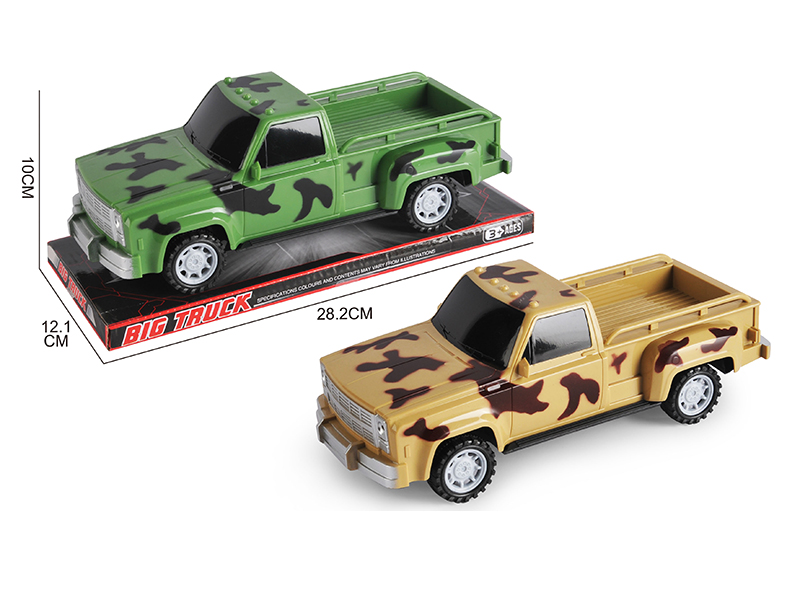 1:16 GMC Pickup Friction Camouflage Car
